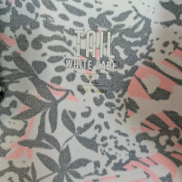 Colorful Animal Print Long Sleeve Athletic Top - Picture 7 of 11